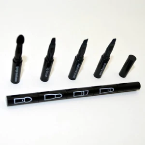Juego de 4 mini brochas de maquillaje portátiles brochas de maquillaje de belleza multifunción - Imagen 1 de 4