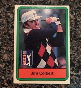 1981 tarjeta de golf de novato Donruss Jim Colbert #21 número de lote antiguo - Imagen 1 de 2