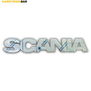 Insignia de parrilla con logotipo de acero inoxidable cromado para nuevo modelo serie Scania S500-R450 - Imagen 1 de 7