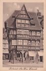 1-Postkarte - Halberstadt / Altes Haus, Holzmarkt