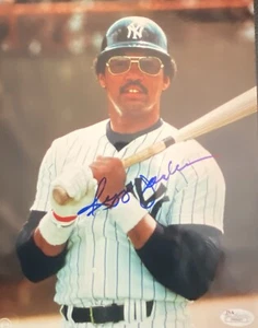 REGGIE JACKSON AUTOGRAPHED signed 8X10 PHOTO New York Yankees JSA - Picture 1 of 1