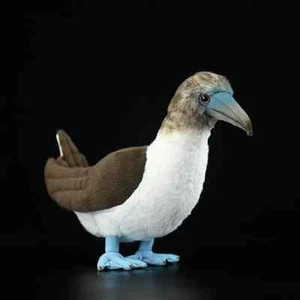 26cm Blue Footed Booby Bird  Stuffed Animal Plush Toys Toddler Doll Kids Gifts - Picture 1 of 5