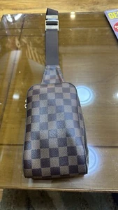 LOUIS VUITTON N51994 body bag Geronimos Damier canvas Brown mens(Unisex) - Picture 1 of 24