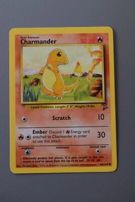 Charmander 069/130 Base Set 2 common 1999-2000 wizards  - Image 1 of 2