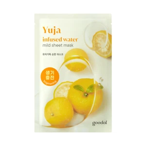Yuja Infused Water Mild Sheet Mask 1pc - Picture 1 of 6