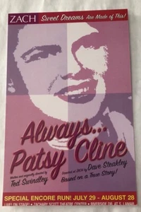 Always Patsy Cline Limited, Encore Run! Zachary Scott Theater, Austin, Texas. Annuncio - Foto 1 di 2