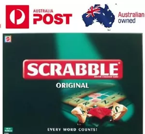 AU Scrabble Game Kid Adult Educational Toy Hot Fun Party Game Family Board Game - Picture 1 of 4