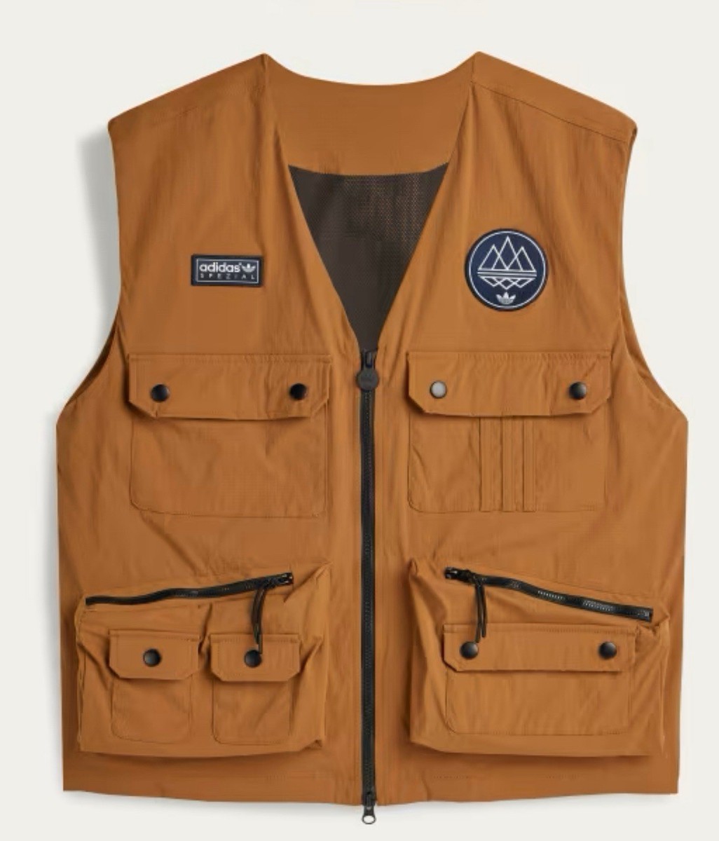 ADIDAS WARDOUR SPZL VEST MEDIUM - SS25 - JY0611 - SPEZIAL - BRONZE