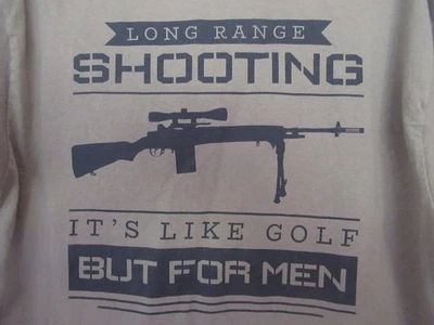 Camiseta Stryker Gunsmith Talla L Largo Alcance Rifle Disparo Humor Envío Gratis EE. UU. Foto 1 de 4