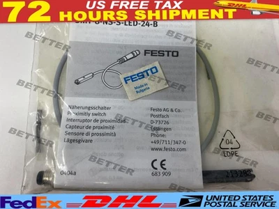 Festo SMT-8-NS-S-LED-24-B 171181 Proximity Switch - Image 1 of 4