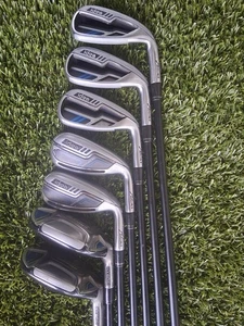Adams Hybrid Iron Set. Pw,9,8,7,6 Irons 5 Hybrid, 4 Hybrid Rh High Launch A... - Picture 1 of 22