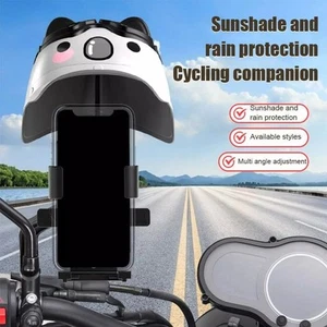 Support de t��l��phone portable design en alliage robuste et plastique pour moto - Photo 1 sur 21