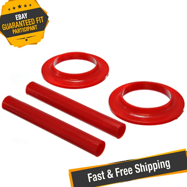 Juego de aislador de resorte helicoidal Energy Suspension 9.6102R para Chevrolet S10 1982-2003 Foto 1 de 4