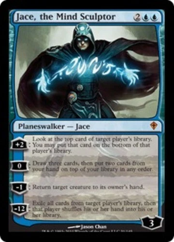 1x Jace, the Mind Sculptor Moderate Play MTG Magic - Kid Icarus - - Image 1 of 1