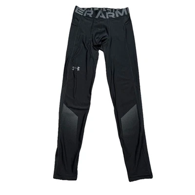 Under Armour HeatGear UA Vent Leggings Mens M 1362449 Black - Image 1 of 4