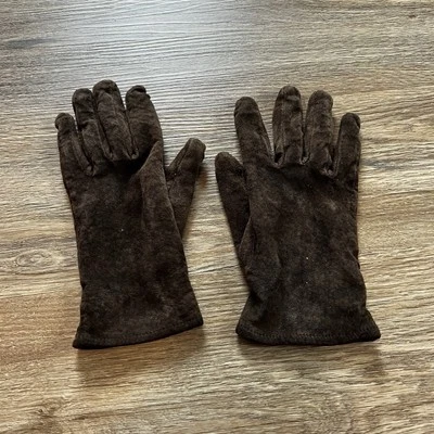 Guante de mano de cuero genuino de colección para gabardina SIN MARCA Foto 1 de 4