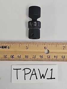 Sunex Tools 811UM 1/4" Drive 6 Point Universal Impact Socket 11mm Taiwan - Picture 1 of 8
