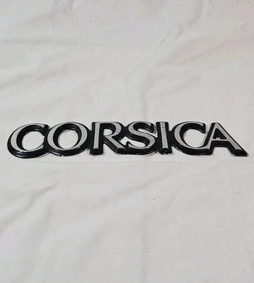 Chevrolet "Córcega" 1987-1996 emblema de puerta cromado - como se quitó - 20488450 Foto 1 de 4