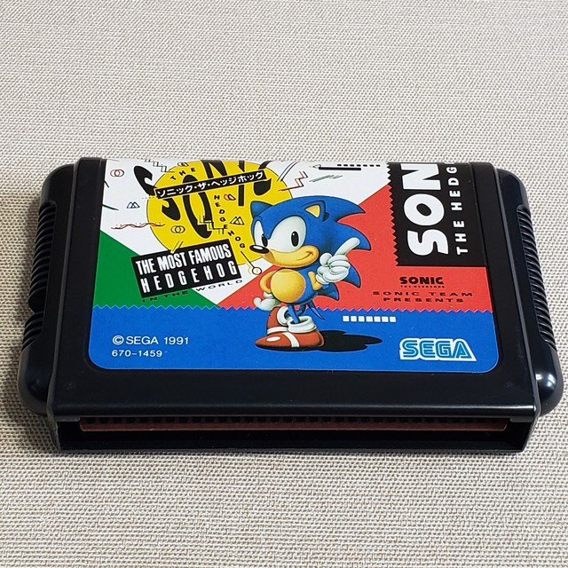 Sonic The Hedgehog Genesis Mega Drive Original #1751