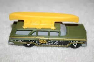 CITY ADVENTURE III '59 CHEVY WAGON VERDE OLIVA Guide giungla con CANOA ~ Scatola fiammiferi - Foto 1 di 7