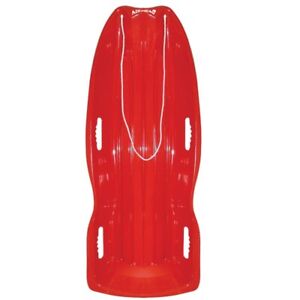 Sportsstuff 48" Two-Person Tobaggan Snow Sled, Red
