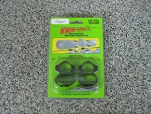 New Kwik-Site KS-03 KWIK-SITE Springfield 03 1903 See-Thru Scope Mount Rings - Picture 1 of 4