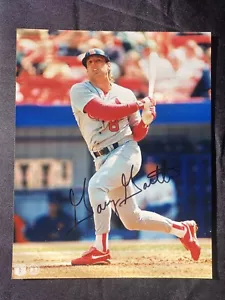 Gary Gaetti St. Louis Cardinals Signed Auto Autographed 8x10 Photo - Picture 1 of 3