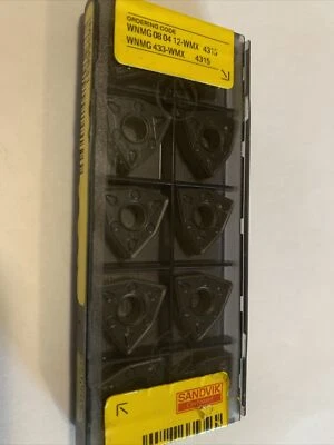 10 UNIDADES SANDVIK  WNMG 08 04 12-WMX 4315 NUEVO - Image 1 of 4