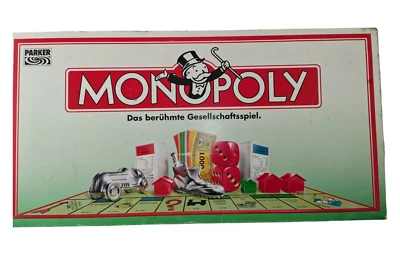 Monopoly PARKER  10 Metall Figuren  Ausgabe 1992 TONKA  DM Version   S - Bild 1 von 4