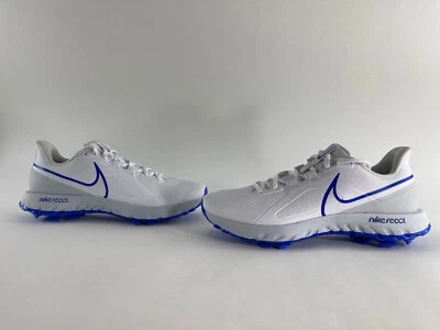 Nike React Infinity Pro White Blue Golf Shoes Men's Size 10   (CT6620-125) - Image 1 of 4