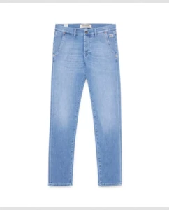 PANTALONE JEANS UOMO ROY ROGERS NEW ELIAS RRU006D1410373 BLU ORIGINALE PE 2024 - Picture 1 of 1