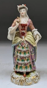 Antique English Chelsea Derby Porcelain Figurine c1770 - Picture 1 of 8