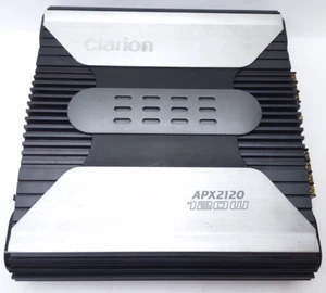 Clarion APX2120 2 Channel 120W Car Amp w Gold Plated Connector Terminals - Bild 1 von 9