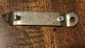 Vintage/Antik 1965 Schlitz Brewing Co. Flaschenöffner, Top Zustand  - Bild 1 von 3