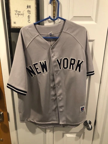 Vintage Russell Athletic New York Yankees Jersey XXL Alfanso Soriano 12 Stitched Cover