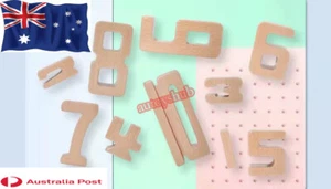 30pcs Number Block building set Educational Toy STEM AU STOCK - Picture 1 of 4
