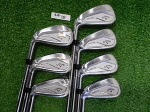 Callaway Elyte HL Left Hand Irons 5-P & S KBS Max 80 Regular Steel New - Picture 1 of 9