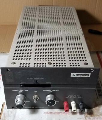 Lambda Regulated Power Supply model # LQ530,Input 105-132VAC Output 0-10VDC@14A - Image 1 of 4