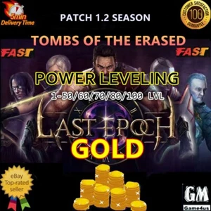 LAST EPOCH GOLD LEVELING🔥SEASON TOMBS OF THE ERASED✔️Cycle Standard PATH 1.2🚀 - Picture 1 of 2