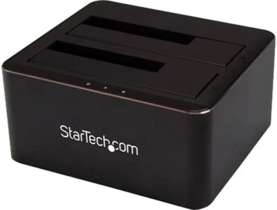 StarTech.com Dual Bay SATA HDD Docking Station for 2 x 2.5/3.5" - SDOCK2U33V - Image 1 of 2