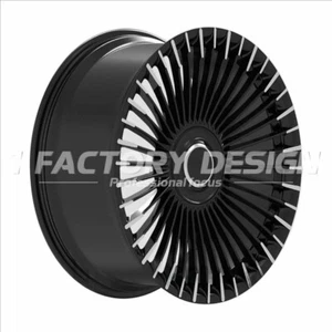 1PC CUSTOM 22" FORGED MULT SPOKE WHEELS RIMS FITS ROLLS ROYCE GHOST WRAITH DAWN - Picture 1 of 1