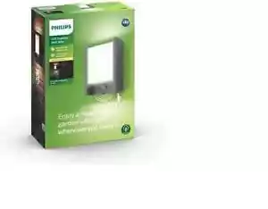 Philips Arbour Garden 6w LED Outdoor Wall Light with Motion Sensor New Sealed - Picture 1 of 5