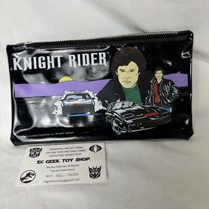 Estuche de lápices oficial Knight Rider 1982 David Hasselhoff Michael Knight KITT - Imagen 1 de 9