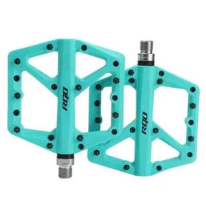 MTB Bicycle Pedals Nylon Platform Pedalen Bearings Cycling Footboards - Picture 1 of 26