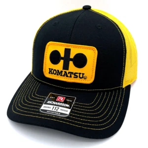 Komatsu Equipment Vintage Patchmütze - Richardson 112 Truckermütze Kappe - Bild 1 von 8