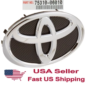 Toyota Grille Emblem Front Badge for Camry HYBRID 3.5L XSE XLE 2012 - 2017 - Picture 1 of 2