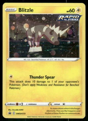 SWSH: Sword & Shield Promo Cards #SWSH173 Blitzle - Image 1 of 2