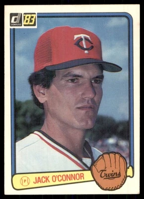 1983 Donruss Jack O'Connor Minnesota Twins #51 - Image 1 of 2