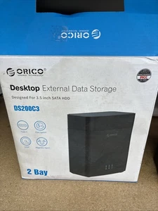 -ORICO 2Bay (DS200C3) External 3.5 Inch Hard Drive Enclosure - Picture 1 of 4