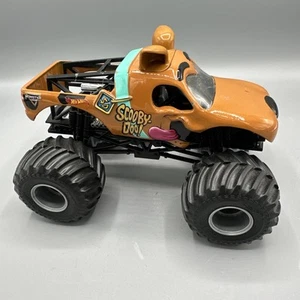 Hot Wheels Monster Jam Scooby Doo Die Cast Monster Truck 1:24 Excellent - Picture 1 of 6
